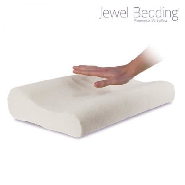 Cervikal Jewel Sängkläder Viskoelastisk kudde L59425