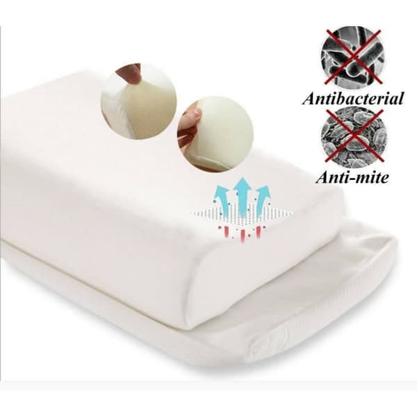 Orthopediskt Kudd - NANDO - Viskoselastic Mossa - Smärtlindrande - Ergonomisk - 48x29x9 cm