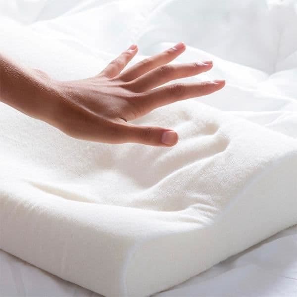 MODEZVOUS - Ergonomisk kudde för livmoderhalsen i ortopediskt format Memory Foam för nacksmärta och livmoderhalssmärta