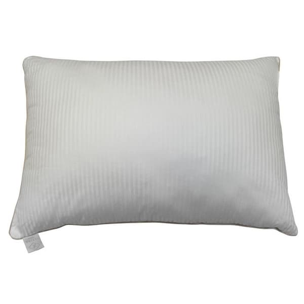 Kudde "Fjord Grand Hotel" Soft Com'Duv Randig bomullssatin Lestra - Kudde 50 x 70 cm