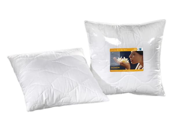 Anti-allergisk pude 50x60 Microline Schon hvid 0,45 kg 100% mikrofiber AMW