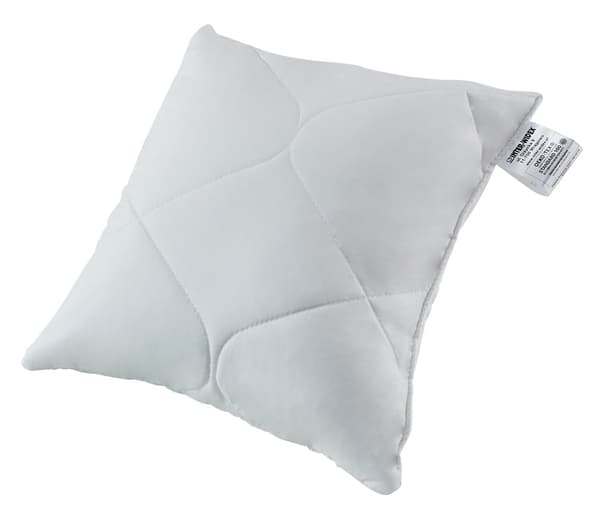 Anti-allergisk pude 40x40 Happy hvid quiltet polyester mikrofiber Inter Widex