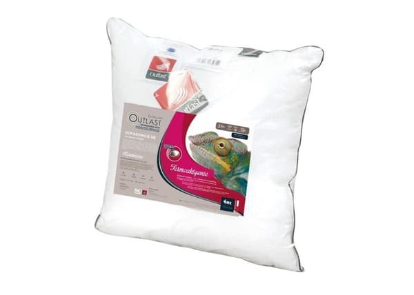 Anti-allergisk pude 40x40 Outlast glat 250 g hvid AMZ