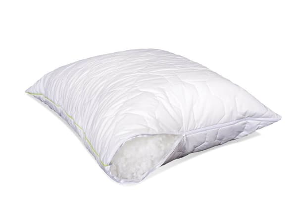 Antiallerginen tyyny 50x60 bambu tikattu 450 g valkoinen AMZ vetoketjulla