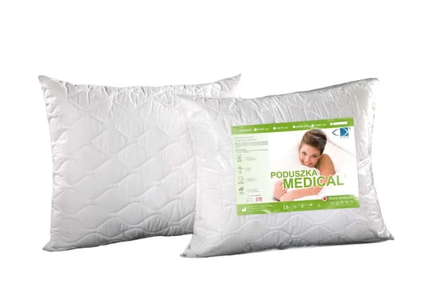 Antiallergisk kudde 60x60 Medical med dragkedja, vit AMW