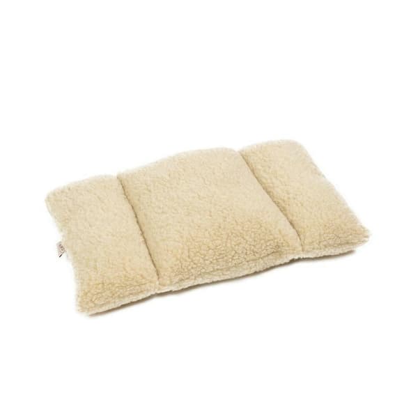 Merino uld pude 65x40 Carla beige rehabiliteringsprodukter sengetøj varmeprodukter