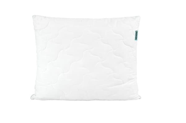 Aloe Vera kudde 70x80 quiltad vit mikrofiber Wendre