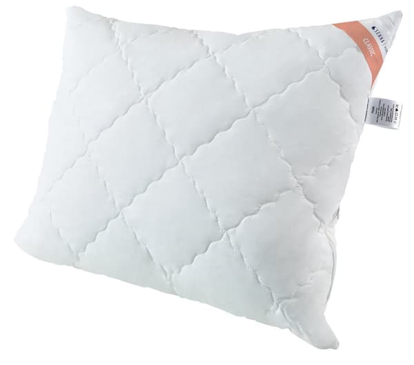 Anti-allergisk pude 70x80 Comfort Classic hvid, lynlås, quiltet Inter Widex