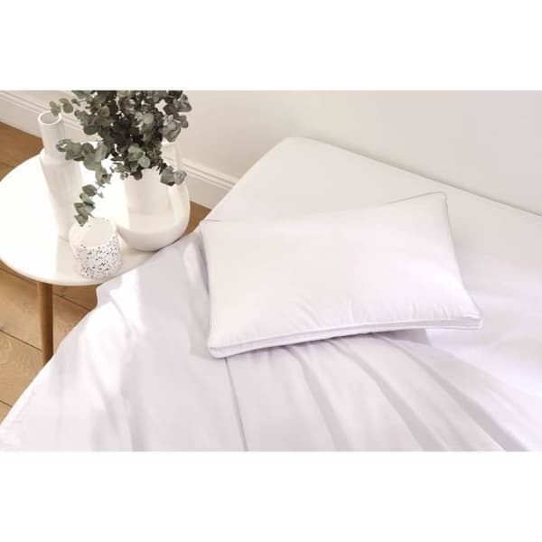 Shape memory kudde - TOISON D'OR - Little Memory - Mjuk komfort - 40x60cm - Vit
