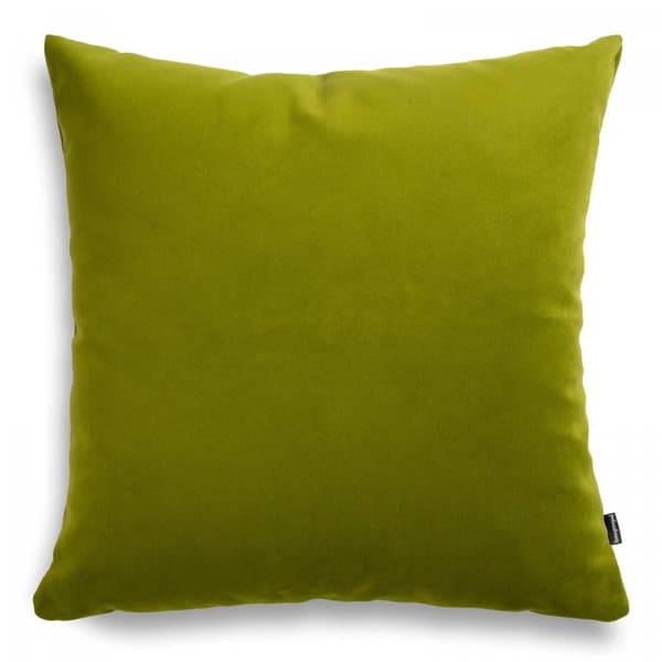 Vaunujen vihreä velour koristetyyny 45x45 cm