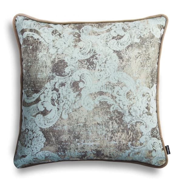 Mint och beige prydnadskudde Guld 40x40