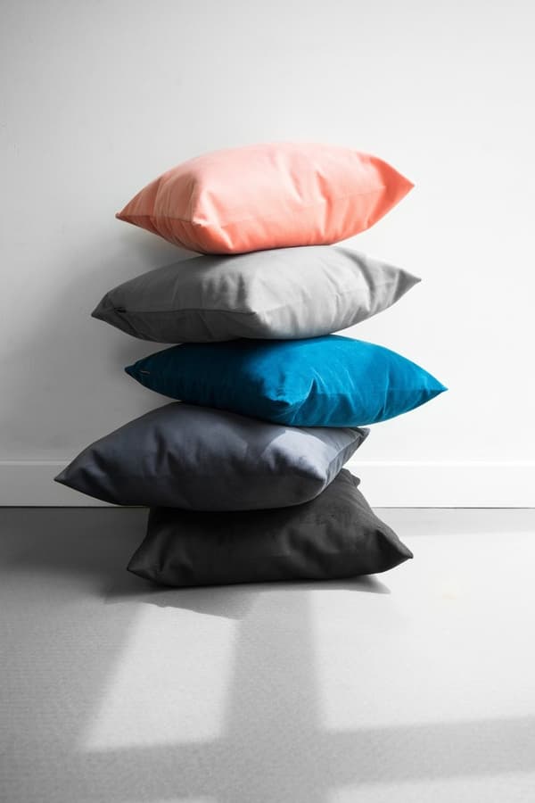 Barnvagn Coral velour dekorationskudde 45x45 cm