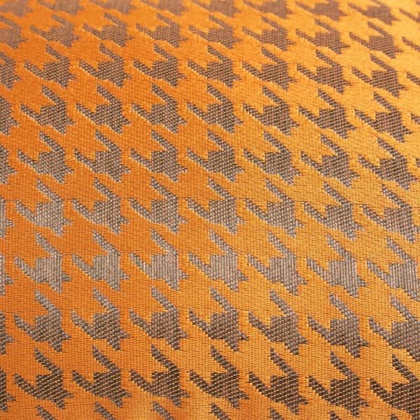Rød houndstooth pude