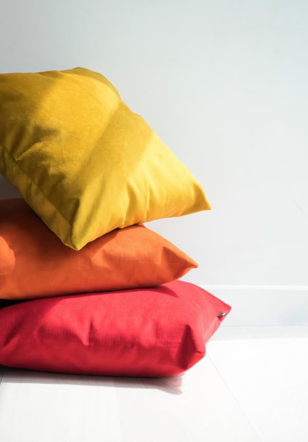 Barnvagn Honung velour prydnadskudde 45x45 cm