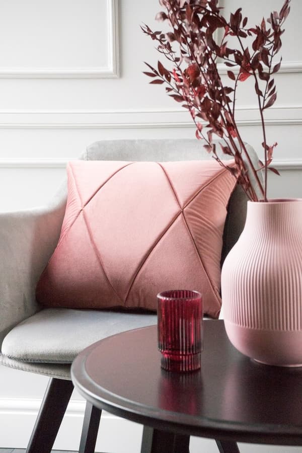 Touch dekorativ pude pink 45x45 MOODI