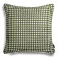 Miniatyrbillede 4 af 4: Grønt sæt hyggelige + houndstooth dekorative puder 45x45