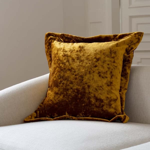 Scala guld stor pyntepude 60x60 Prestige Line