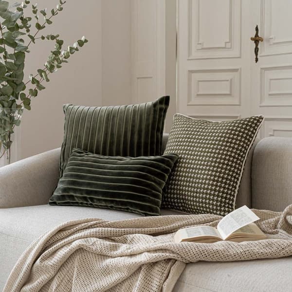 Cordian grön prydnadskudde 50x50 Prestige Line
