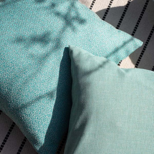 Turkis Barbados havepude 45x45