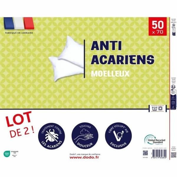 Set med 2 kuddar DODO 50 x 70 cm