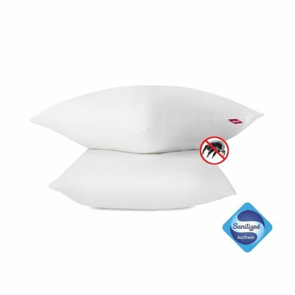 Pute Abeil Hvit 60 x 60 cm (2 enheter)