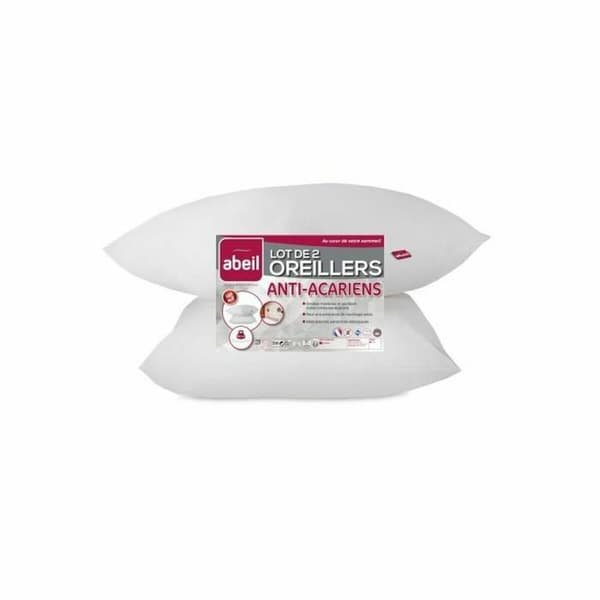 Pute Abeil Hvit 60 x 60 cm (2 enheter)