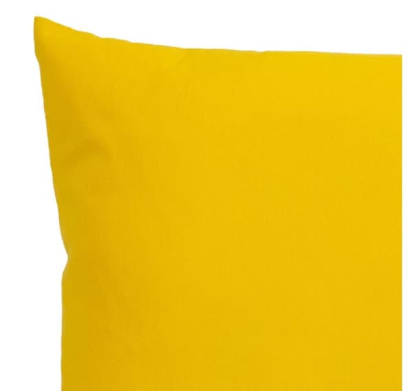 Pude FIUME FARVE 45x45cm, gul