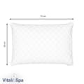 Miniatyrbild 3 av 4: VitaliSpa set med 2 mikrofiberkuddar 50 x 75 cm