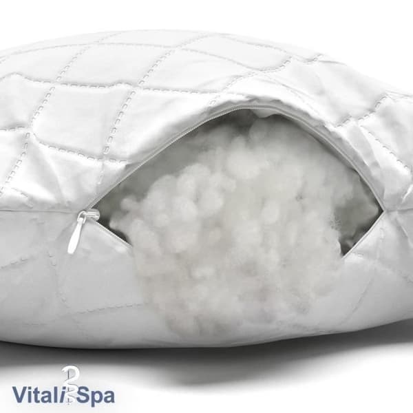 VitaliSpa set med 2 mikrofiberkuddar 50 x 75 cm