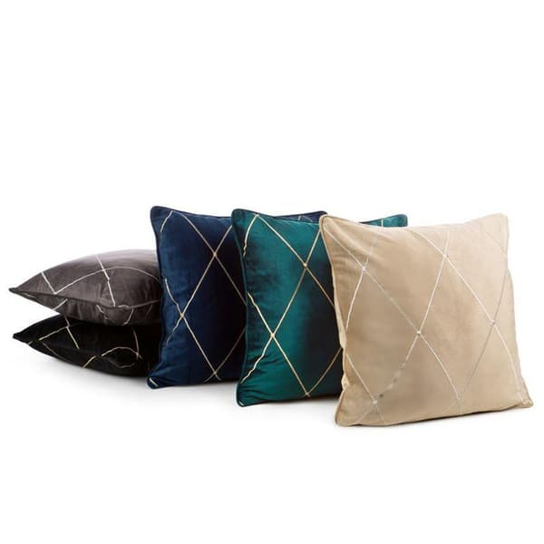 PIERRE CARDIN MARGO DEKORATIV PUDEBETRÆK 45 X 45 CM STÅL