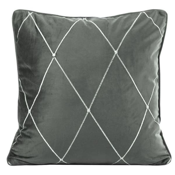 PIERRE CARDIN MARGO DEKORATIV PUDEBETRÆK 45 X 45 CM STÅL