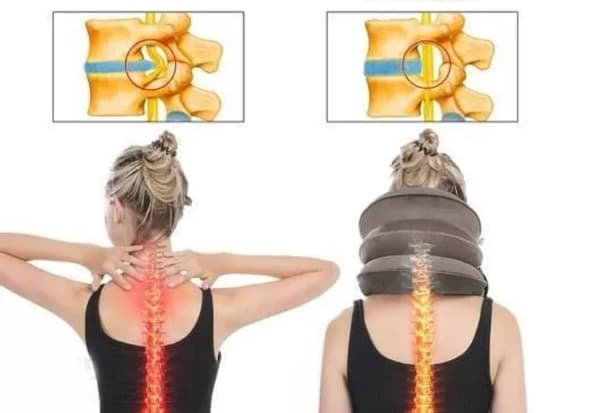 Ergonomisk Nackkudde för Rygg & Nacke