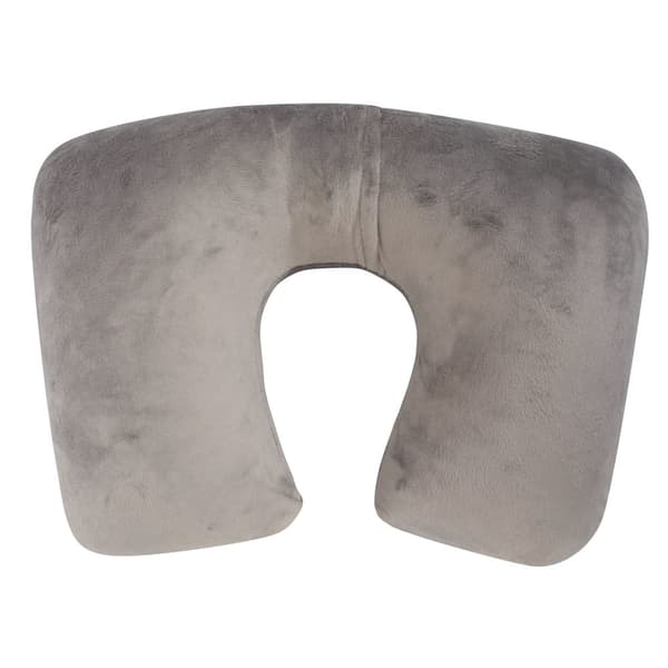 Mountain Warehouse Fleece Inflatable Pillow Grey One Size