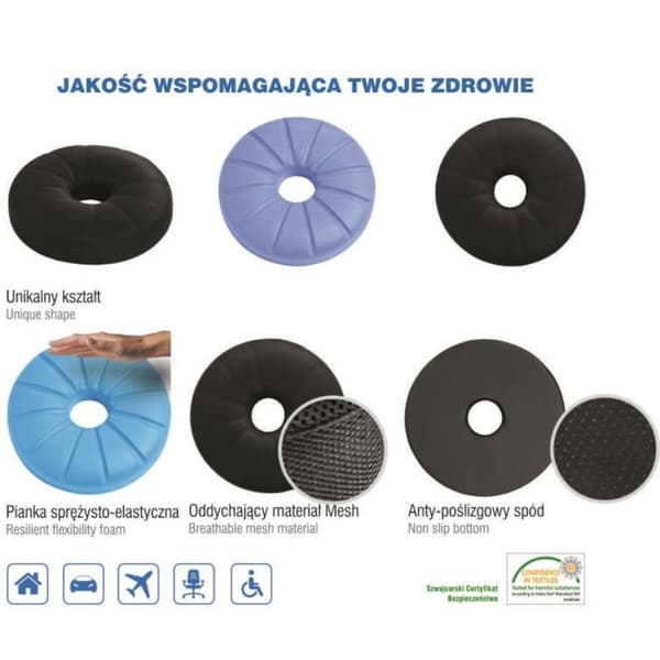 Ergonomisk knæ- og ben pude Armedical PRPR058