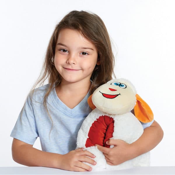 Snowy the Sheep travel pillow