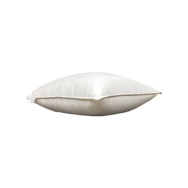 Kudde "Microduv Fjord" Fast satin rutig Lestra - Kudde 50 x 70 cm