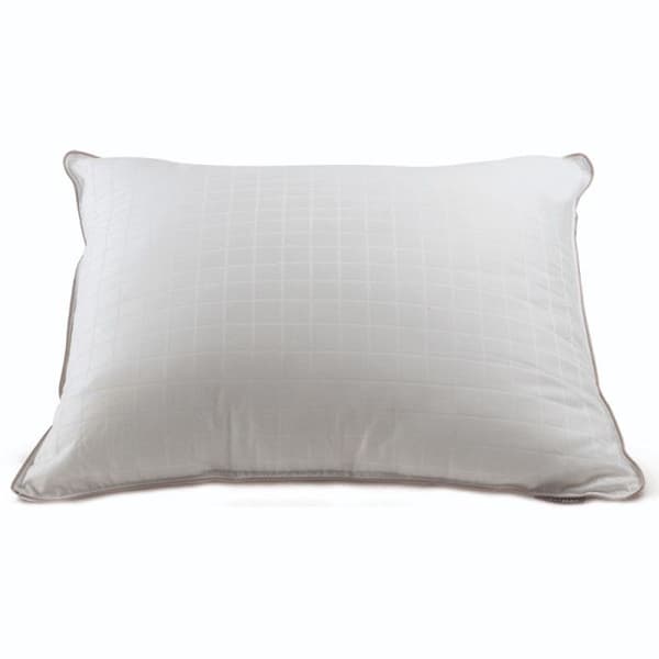 Kudde "Microduv Fjord" Fast satin rutig Lestra - Kudde 50 x 70 cm