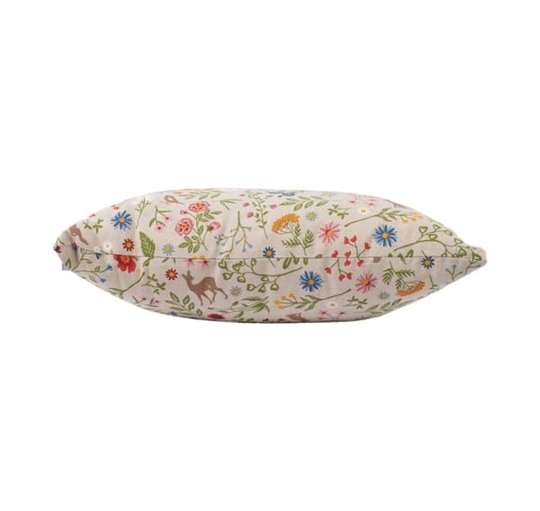 Pude HOLLY 45x45cm, dyr og blomster