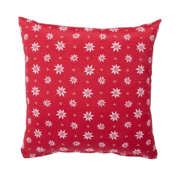 Pute HOLLY 45x45cm, rød Edelweiss