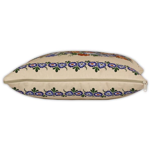 Kudde folkmusik opole blommor sommar beige