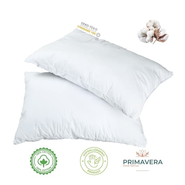 DOLCI SOGNI Kussen voor kinderen, kussen 60 x 40 cm, hypoallergeen DOLCI SOGNI Kussen voor kinderen, kussen 60 x 40 cm, hypoallergeen