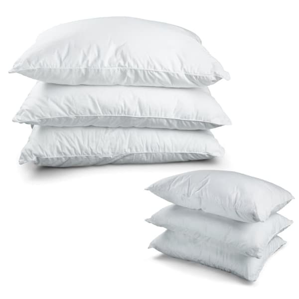 Mikrofiber sängkudde 50x60 cm – 2-pack | Oeko-Tex certifierad, tvättbar 60°C | Mjuk & ergonomisk sovkudde för sidosovare – 700g