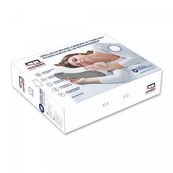 Memory Foam Kudde Nackstöd - 60x40 cm
