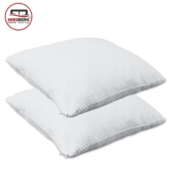 2-Pack - Memory Foam Kudde - 60x50 cm