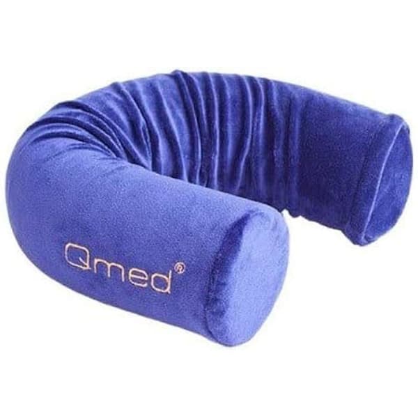 Kudde - Qmed - Flex Pillow Bolster - 10 cm x 63,5 cm - Memory foam - Polyesteröverdrag