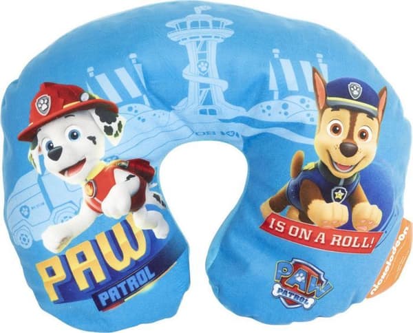 Nackkudde - Paw Patrol - Resa - Blå - En storlek - Syntetisk