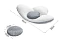 Miniatyrbild 6 av 11: Ortopedisk Ryggkudde – Ergonomiskt Svankstöd för Maximal Komfort