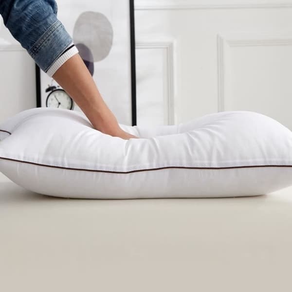 Justerbar ortopedisk ergonomisk nackkudde - CER - Vit - Rektangulär - 48 x 74 cm