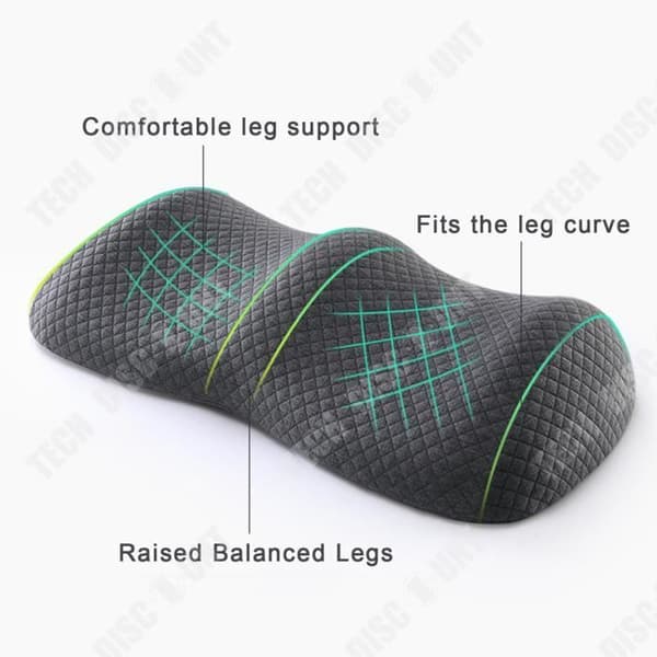 TD® Benkudde Luftlager Memory Foam Sömn Långsam Rebound Ensamstående gravida kvinnor Enkelkudde Vacker Benkudde