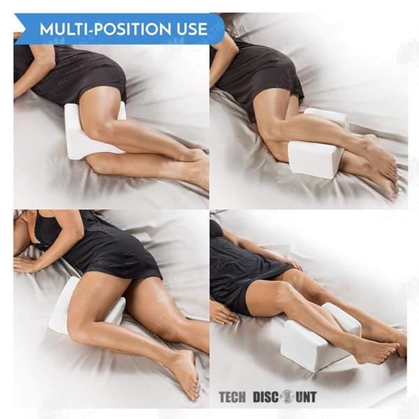 HTBE® Slow Resilient Memory Foam Knäkuddebildande benkudde och fotkudde